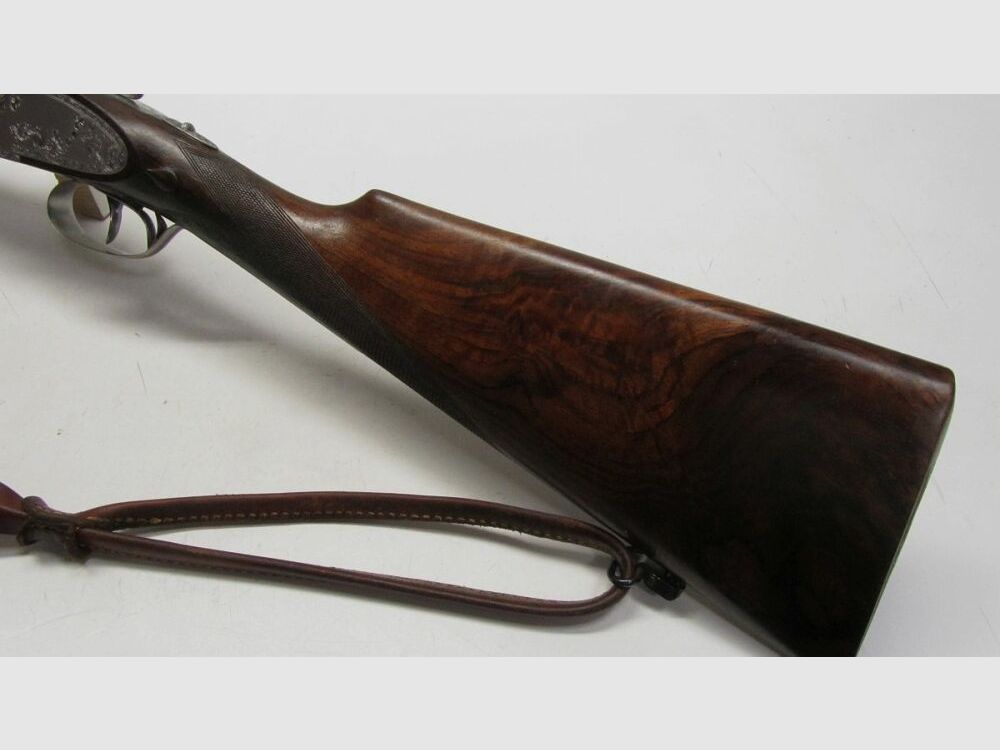Grulla San Remo side lock double shotgun 12/70 Mod. 219 12/70