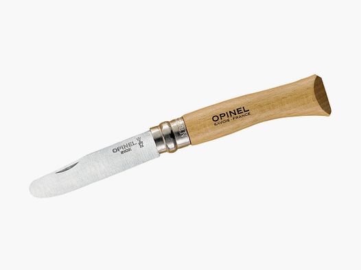 Opinel Klappmesser Klingenlänge 8cm - Kindermesser mit abgerundeter Spitze