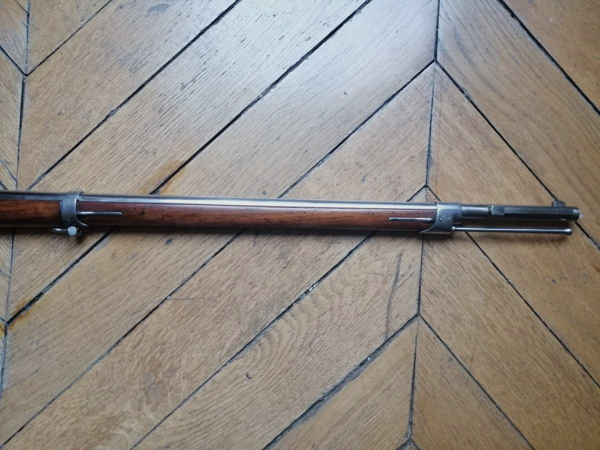 Rare et beau Fusil Chassepot 1866 du 1er Type – monomatricule – 1er Zouave – Excellent état, image 5 sur 41