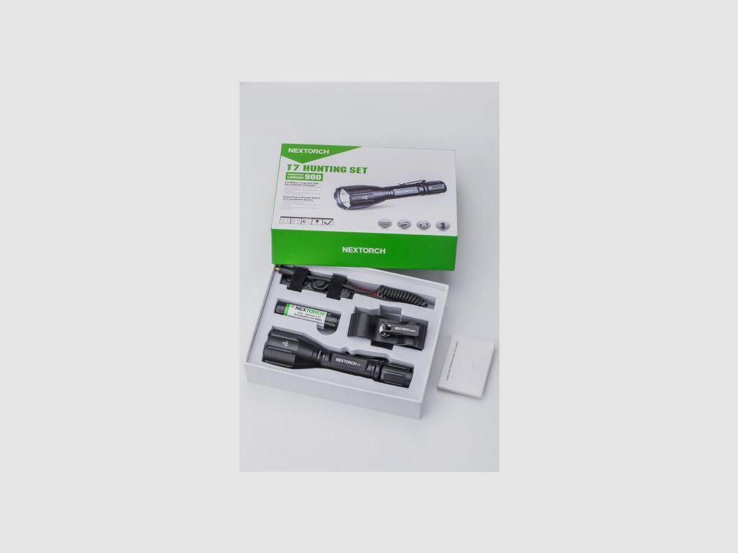 NEXTORCH Taschenlampe Jagdset T7 Version 2.0