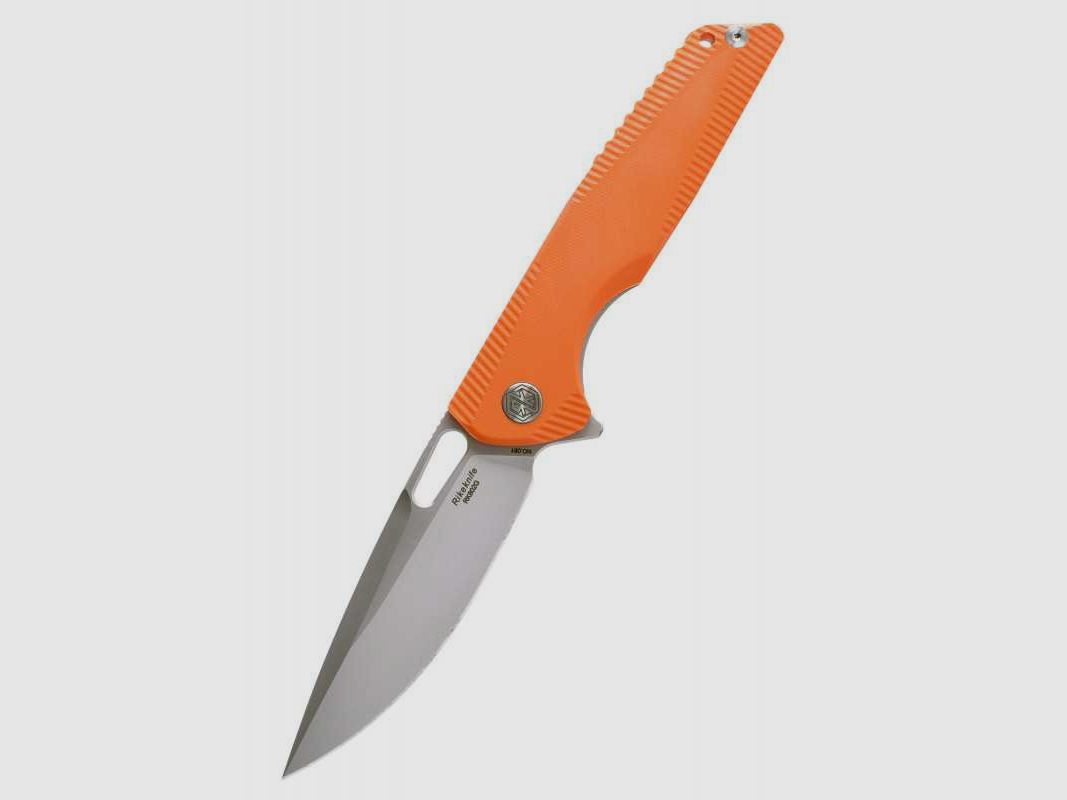Rikeknife RK802G Taschenmesser, orange, 154CM