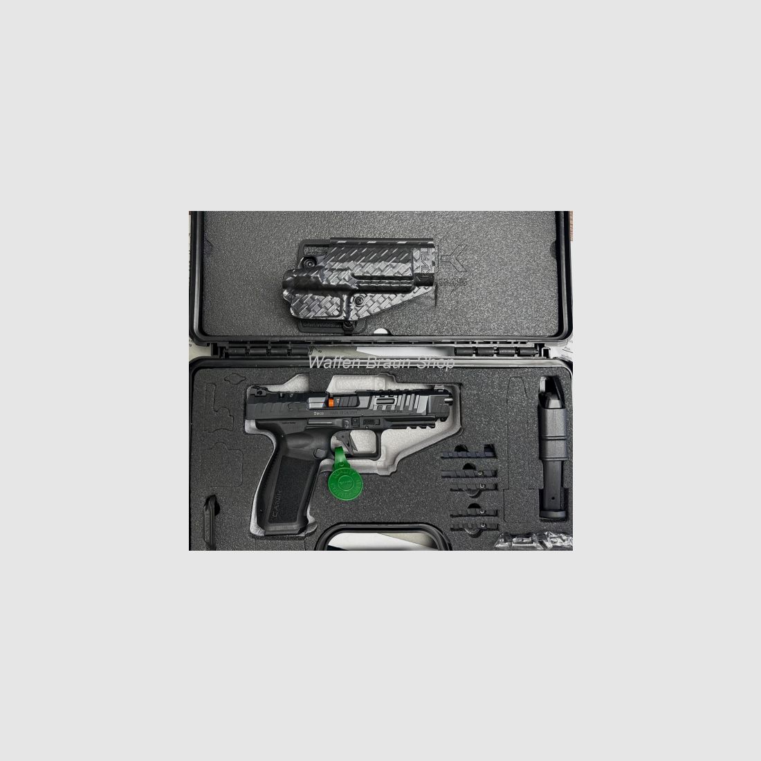 Canik TP9 SFx Rival Dark Side 9mm Luger SAO schwarz 18 Schuß +Ersatzmagazin