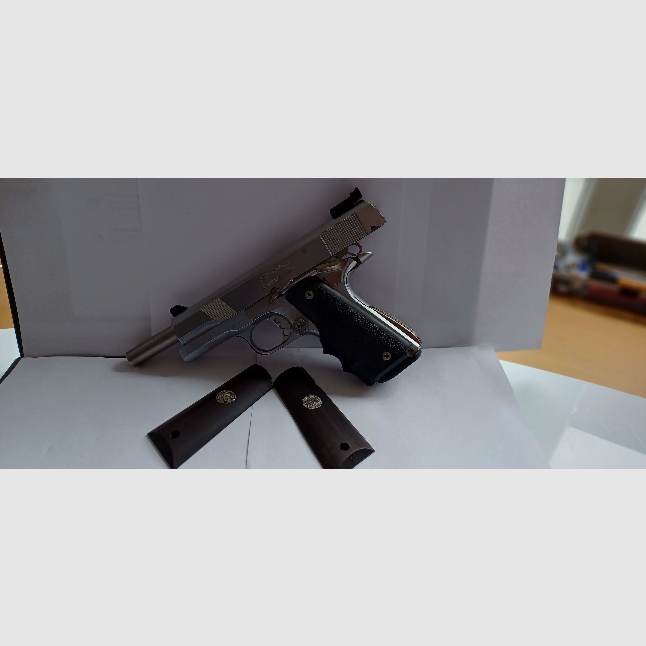 1911-Clon en 9 mm PARA de KTS, modèle C2 No: 703 - Customs Gun-