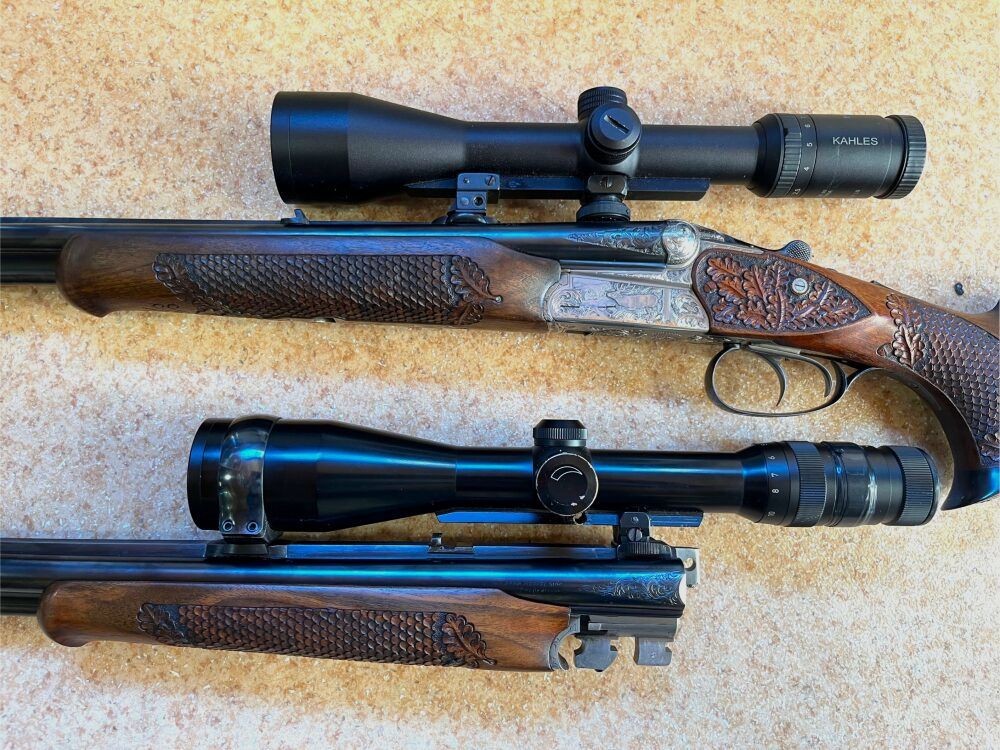 Merkel / Adamy doppietta con canna intercambiabile