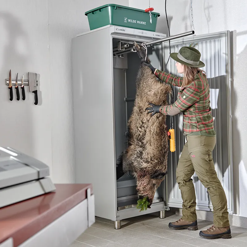 Réfrigérateur à gibier LU 9000 Premium – acier inoxydable (livraison gratuite à domicile), image 6 sur 6