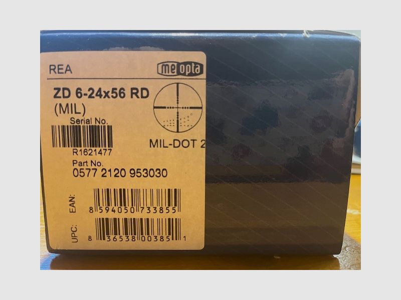Meopta riflescope ZD 6-24x56 RD