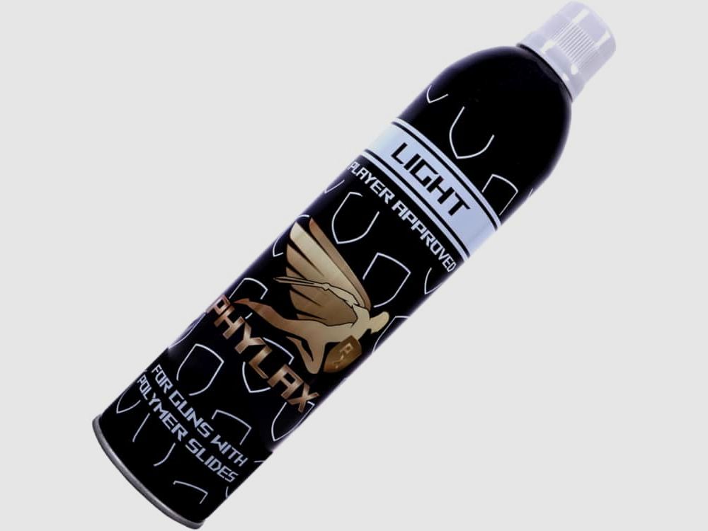 PHYLAX Airsoft Gaz Vert BLANC (Léger 8 Bar) - 600ml