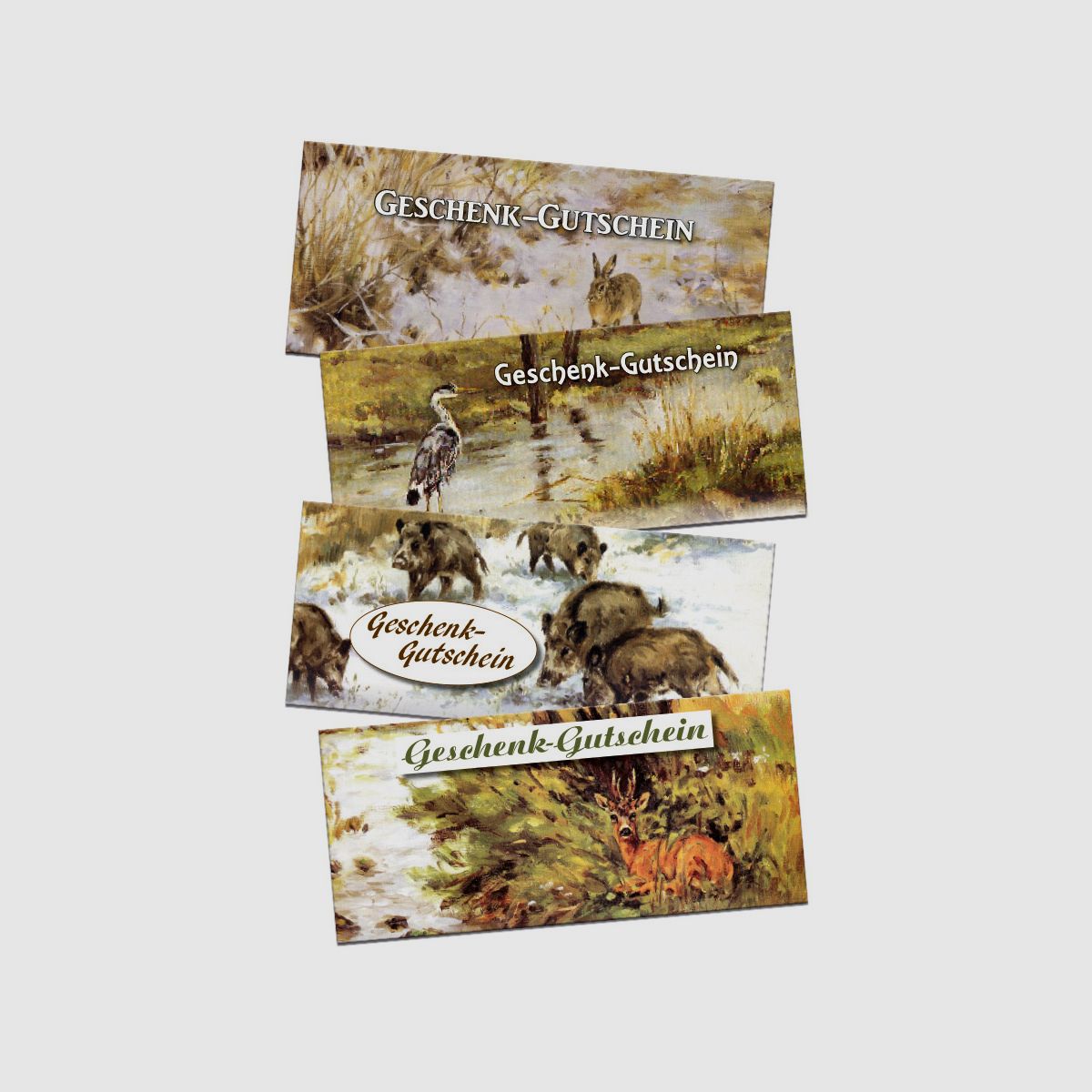 Geschenkgutscheine à 8 Stück