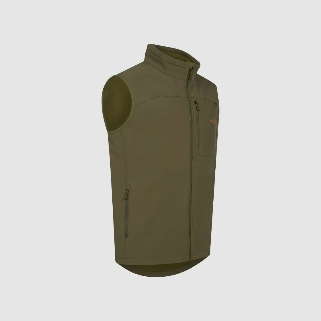 Blaser Chase Softshell Weste Dunkeloliv, Bild 2 von 4