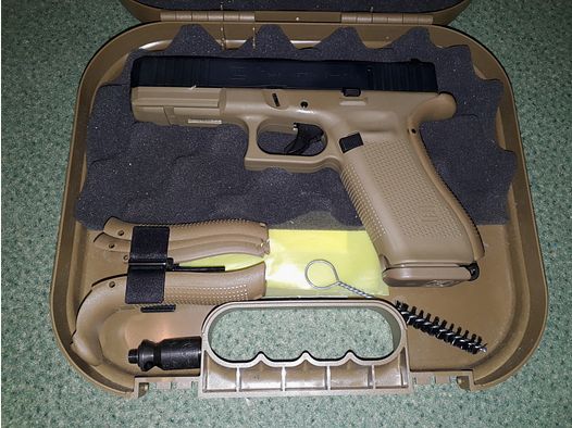 Glock 17 Gen5 Kojote 9mm PAK, NEU