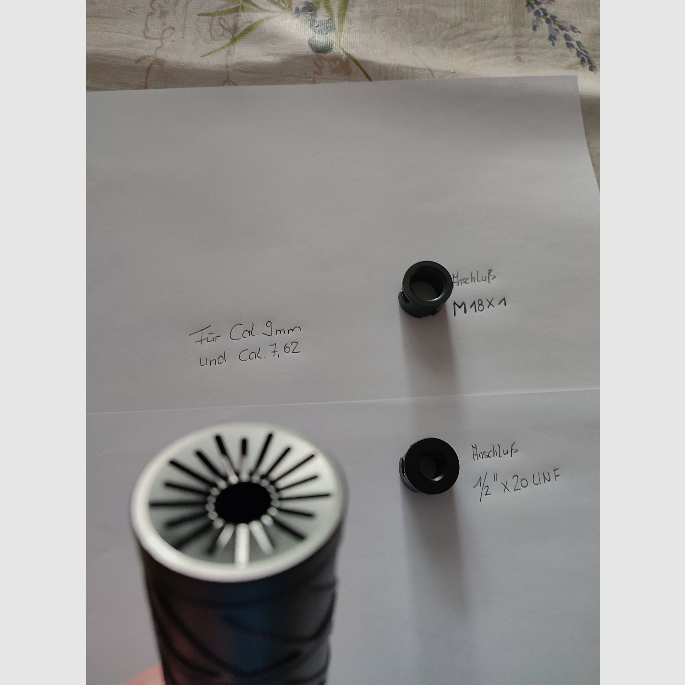 Donny FL Yokozuna QD 9mm/357 M18x1- Schalldämpfer