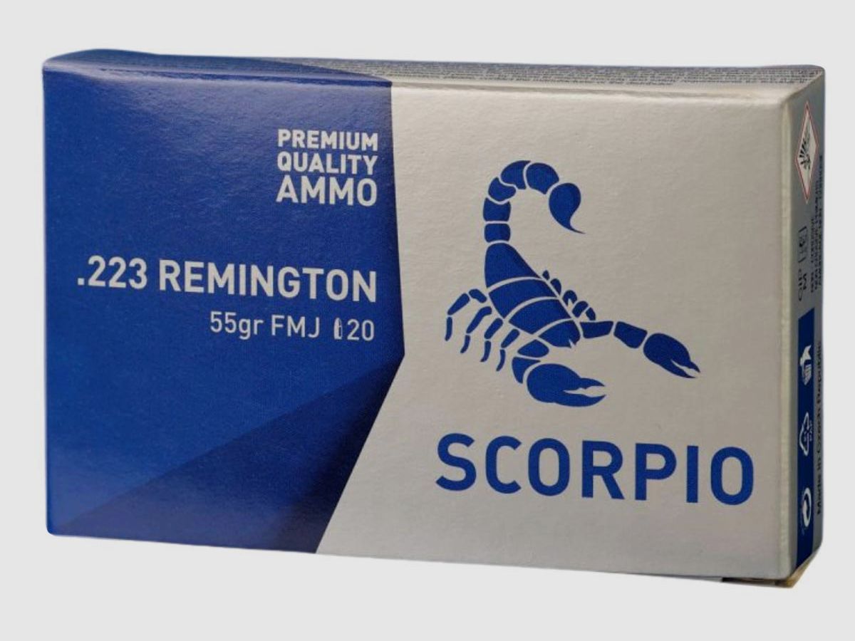 STV Technology .223Rem Scorpio FMJ 3,56g - 55gr.