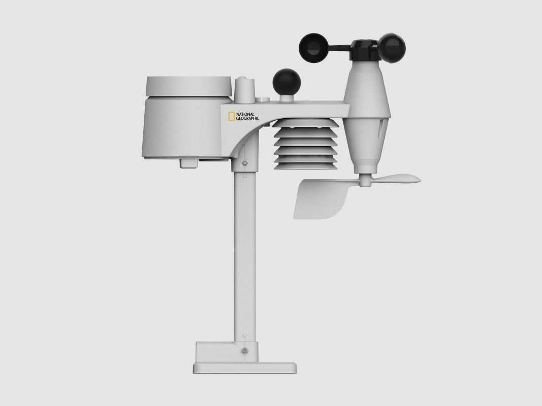 NATIONAL GEOGRAPHIC Funk-Wetterstation SC mit Außensensor 8 in 1 und Farbwechsel, Bild 8 von 19