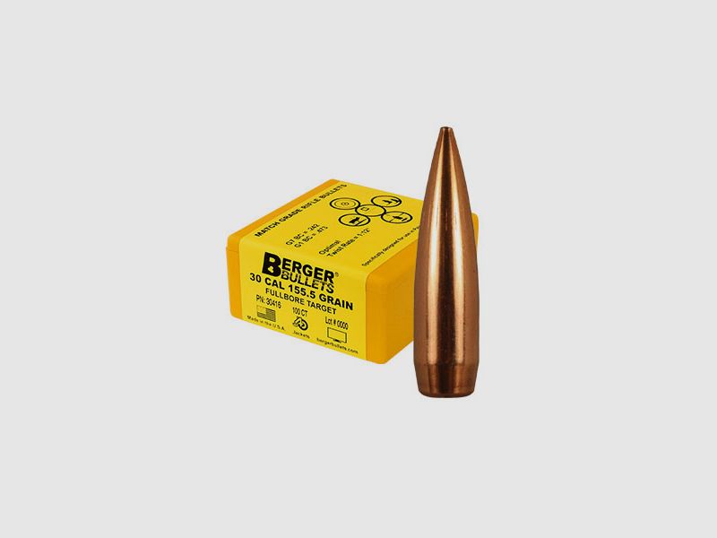 Berger Palle .30 – 155,5 Grani – Full Bore Target Cod. 30416
