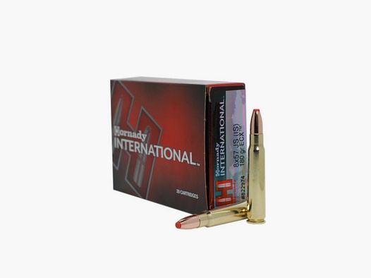 HORNADY INTERNATIONAL 8x57 IS - 180 GRS. - ECX - 20 STRZAŁÓW