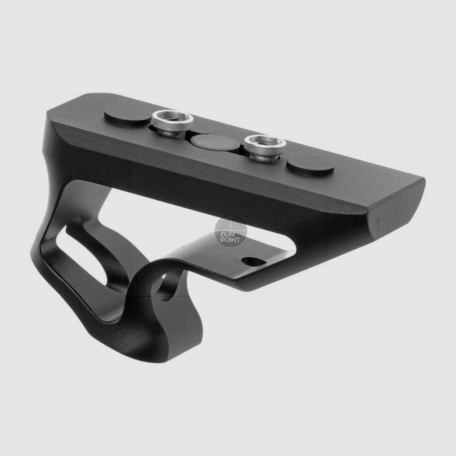 Metal CNC Short Angled Grip for Keymod-Schwarz