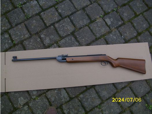 Achtung Sammler schönes altes Diana 27 Luftgewehr von 06.78 mit F-Zeichen no 98 teile