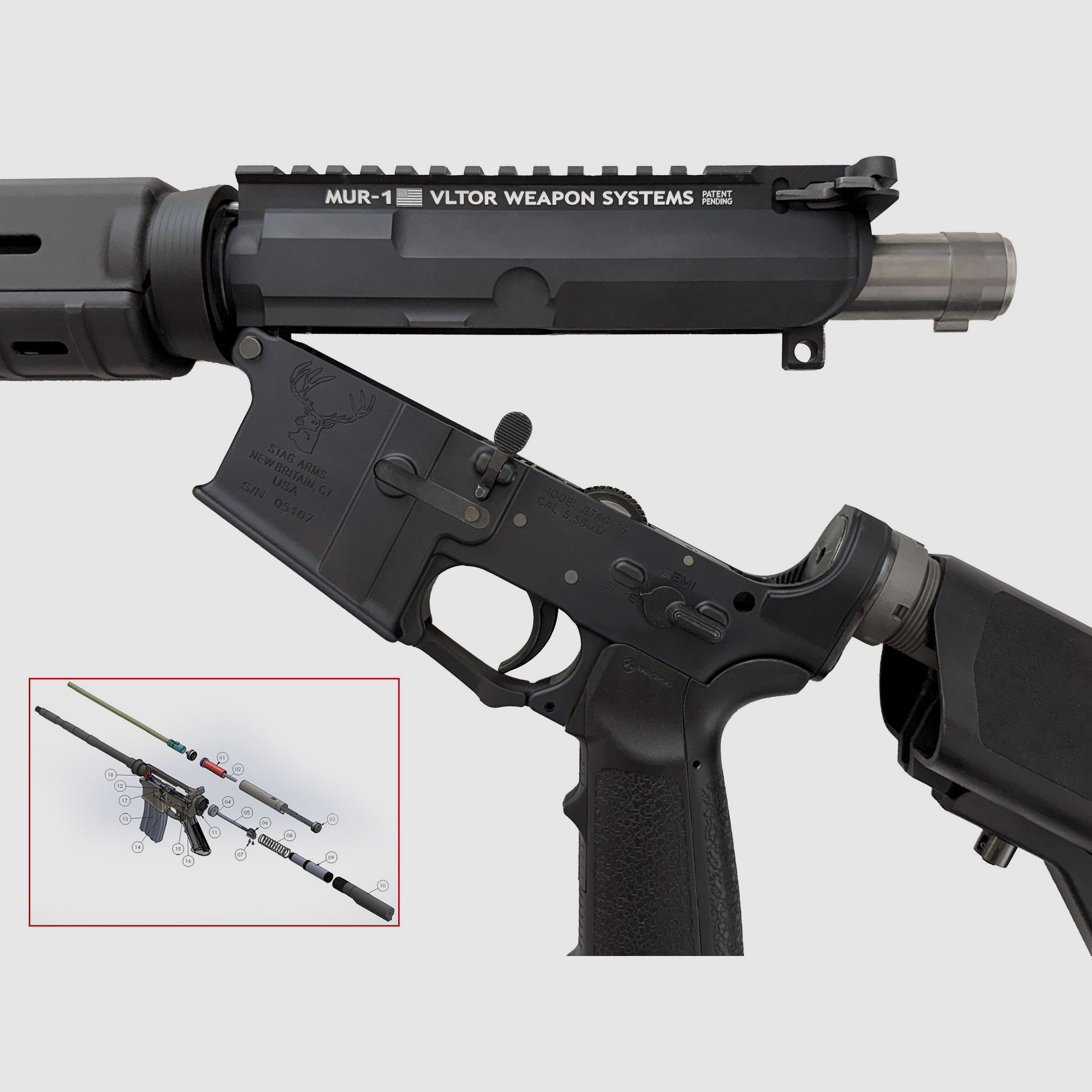 Systema PTW Super Max M4A1 CNC - 3 Zylinder M130 / M150 / M165 - Seltene High-End Airsoft