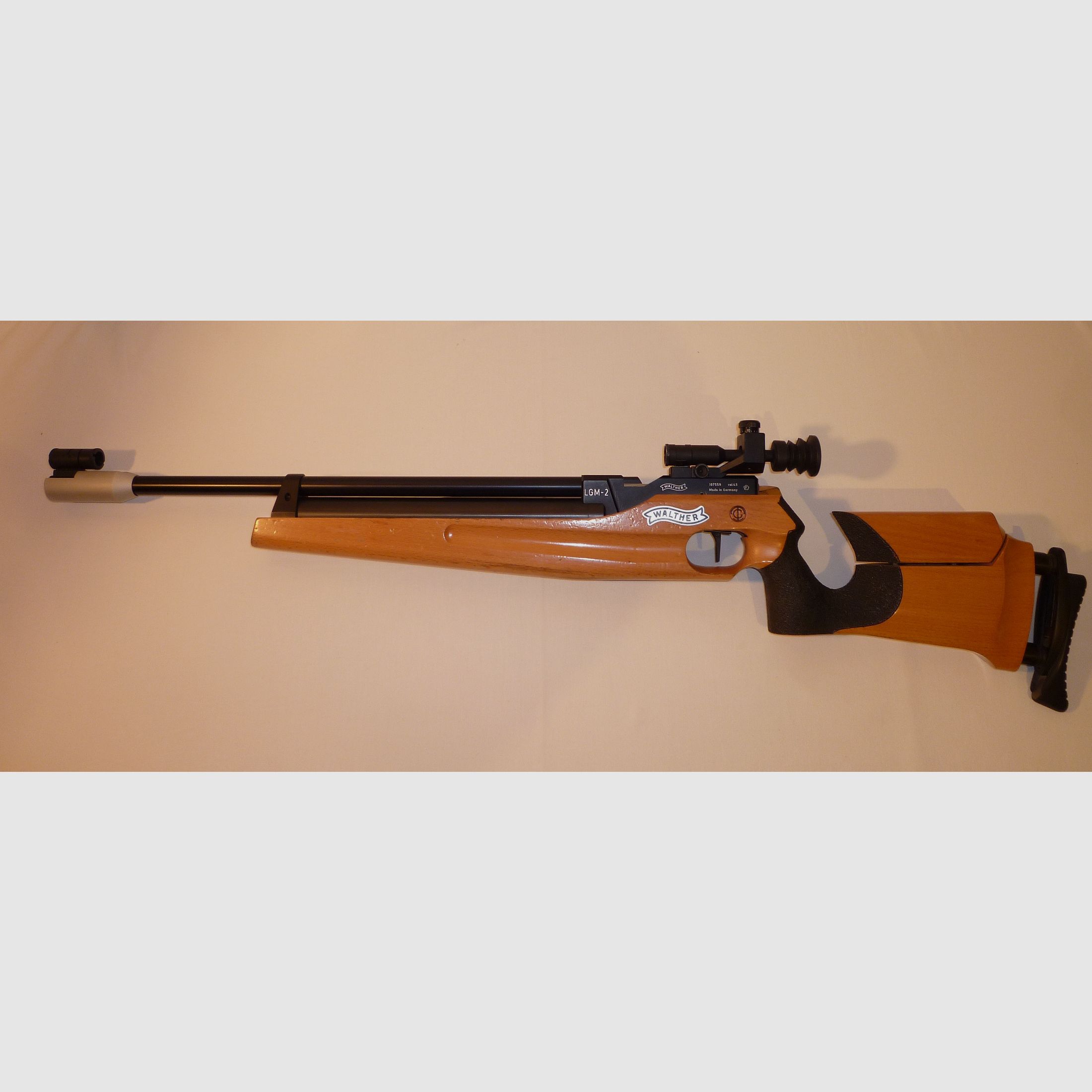 Match air rifle Walther LGM - 2 right / left youth rifle SN107559
