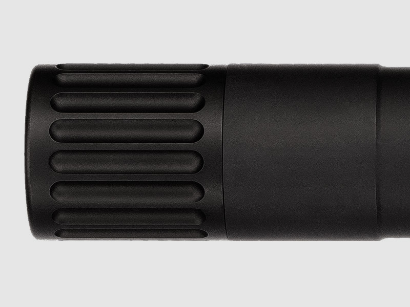 B&T MONOBLOCK, silenciador NEGRO, .338 Lapua Magnum (rosca M28x1 izquierda)