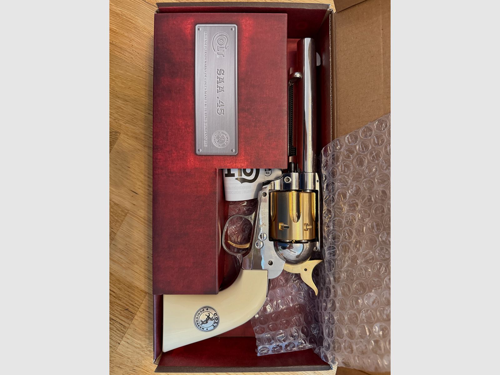 UMAREX CO2 Colt SAA.45 Gold Edition 4,5mm Pellet