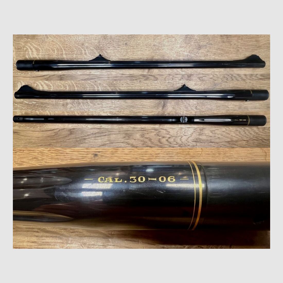 Sauer & Sohn 202 interchangeable barrel take down with fluting and gold inlay
