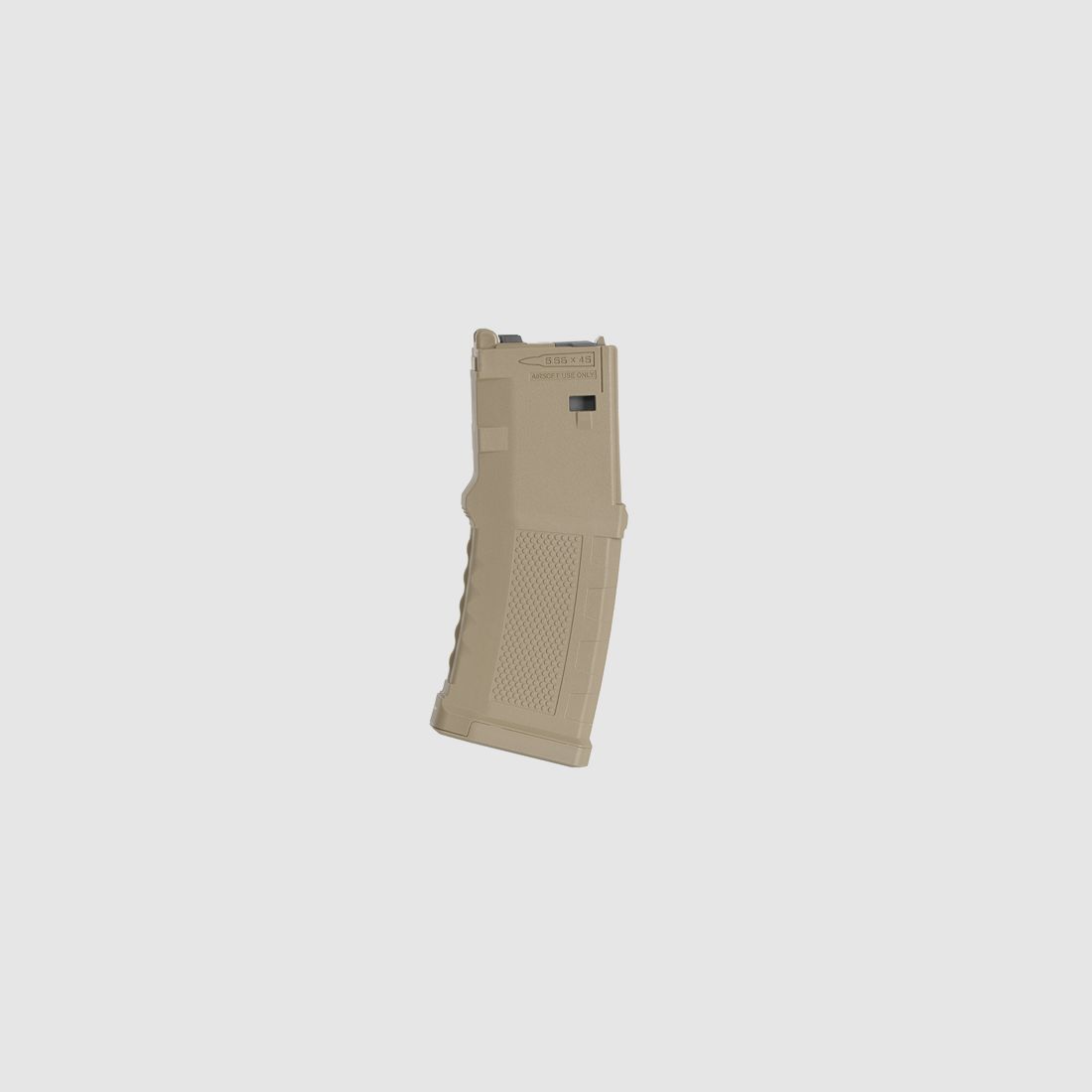 35rds Gasmagazin für Cyma CGS, TM MWS und DoubleEagle GBBR AR/M4 - TAN