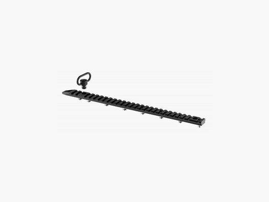 Rail M-LOK Aluminium 13 slots + attache sangle QD