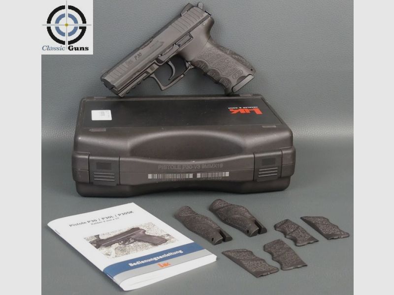 Heckler & Koch P30-V3 9mm Luger +++erstklassig+++