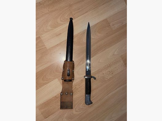 Ausgeh-Bajonett K98 Seitengewehr ALCOSO Solingen