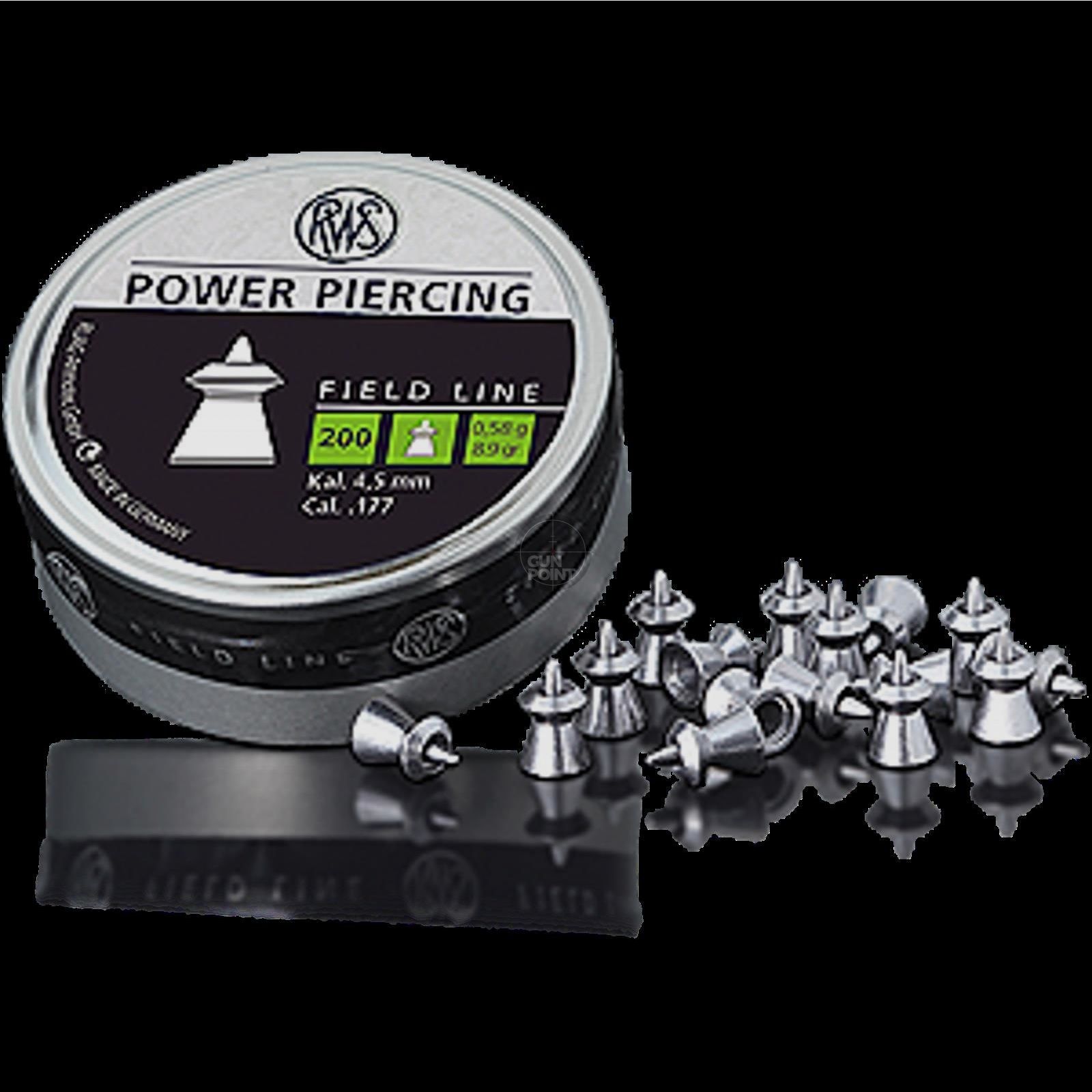 RWS Diabolos Power Piercing - Cal. 4,5 mm - 0,58g - 200 pz.