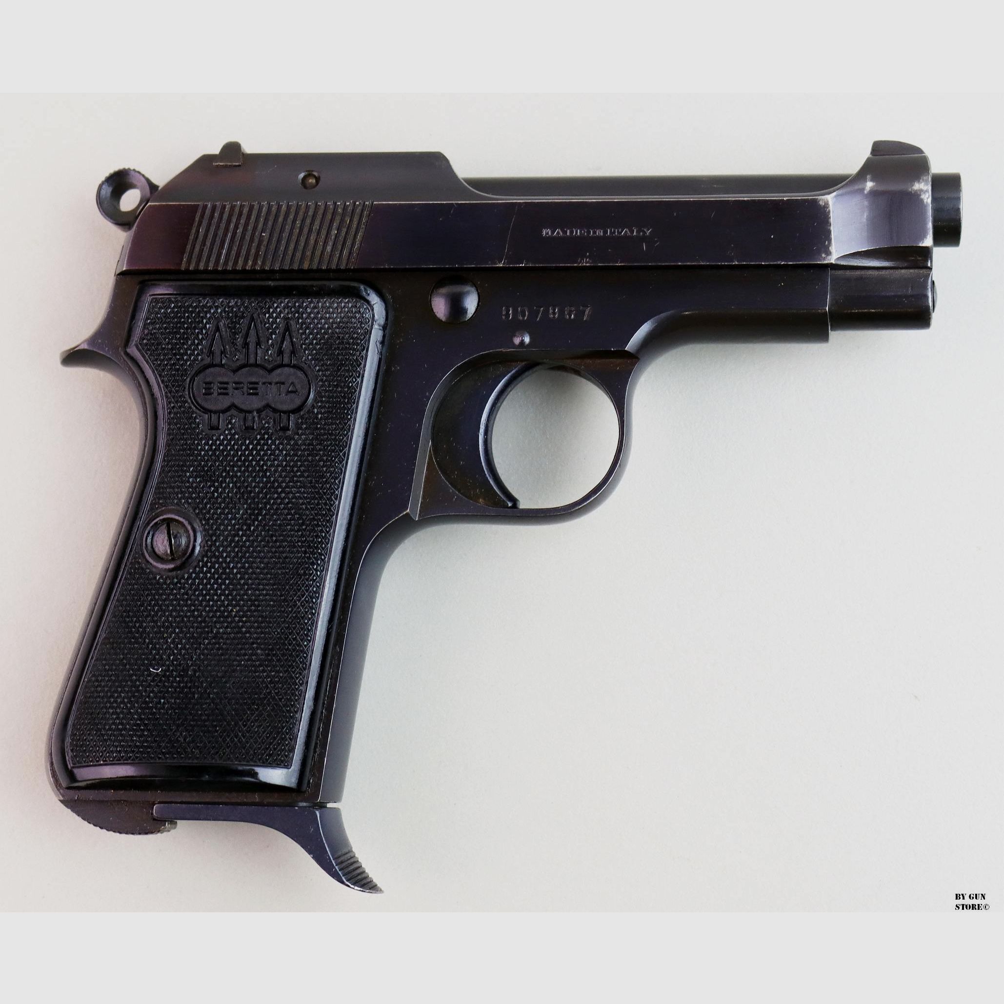 Beretta pistool mod. 1935/55 kal. 7,65 mm matr. 907967, afbeelding 3 van 7