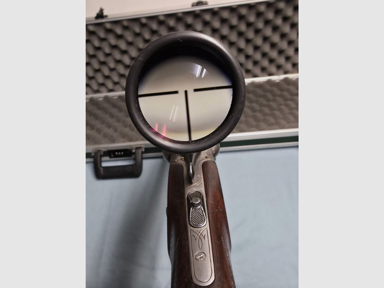 Drilling Sauer & Sohn Kaliber 16/70 und 7x65R mit Zeiss Diatal-Z 8x56 T und 2 Einsteckläufen