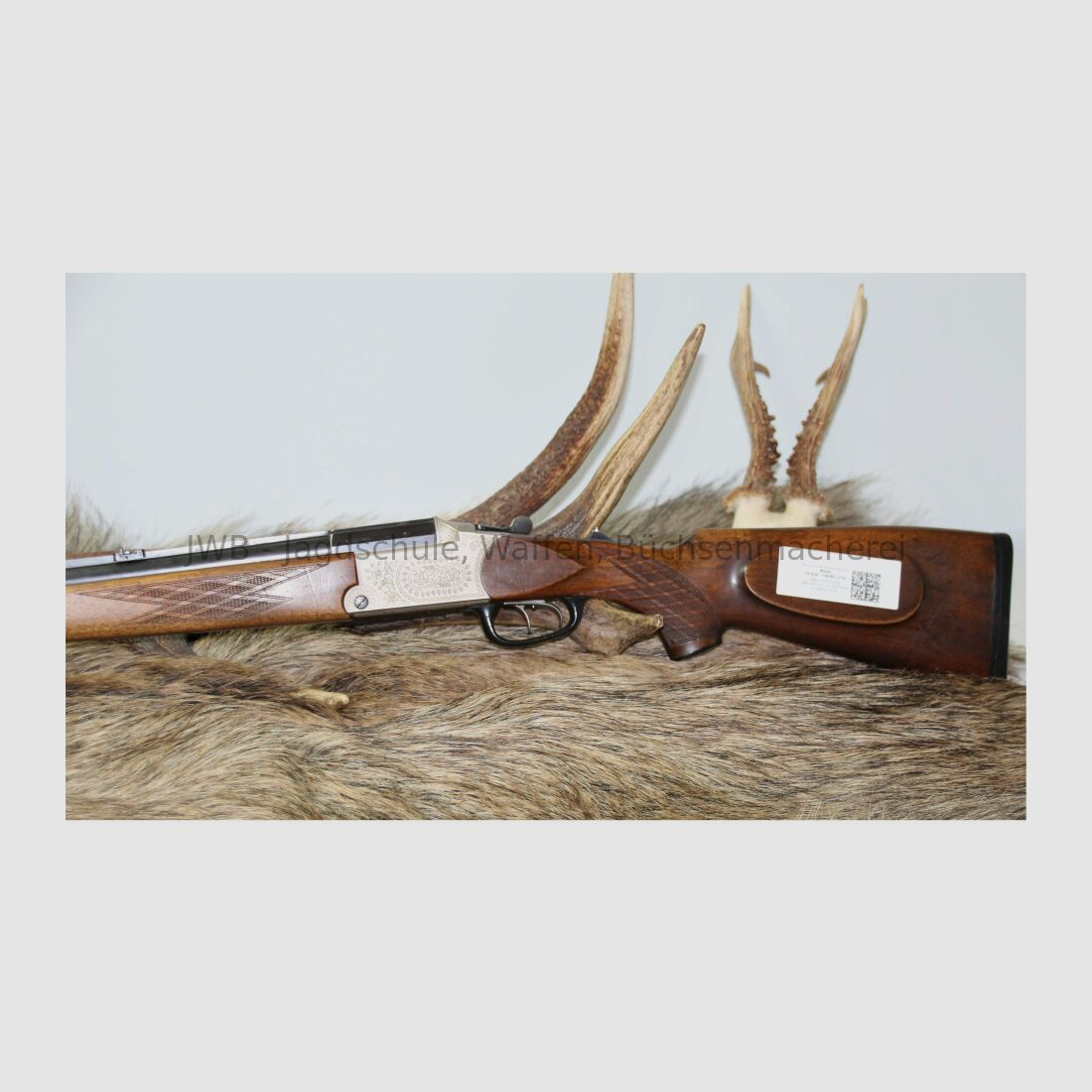 Blaser ES 63 ideal women's weapon with only 35 cm stock length 7x65R;12/70