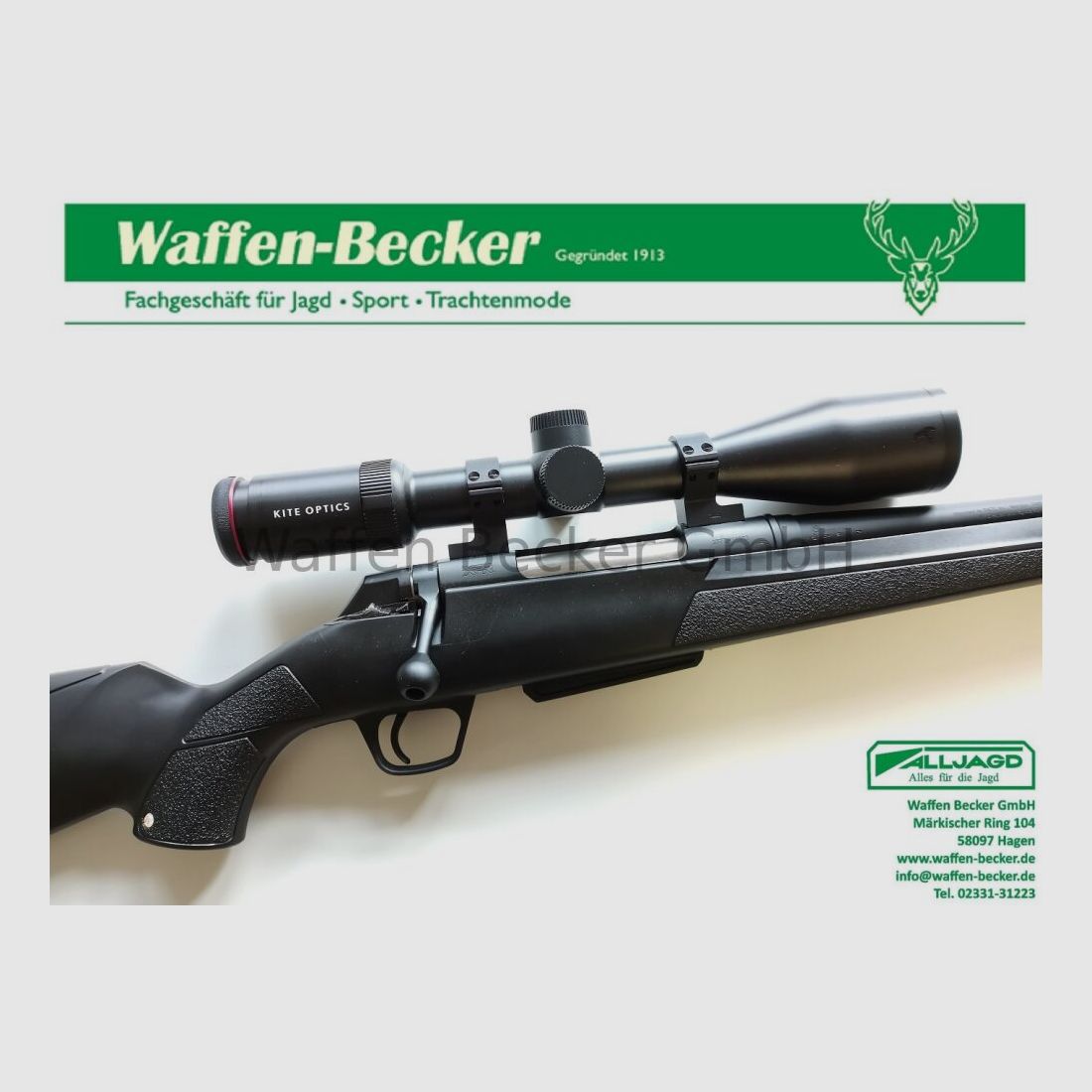 Winchester (FN-Browning) Jungjägerangebot: XPR, NS, SM, Gewinde M14x1 Kal. .30-06Springfield