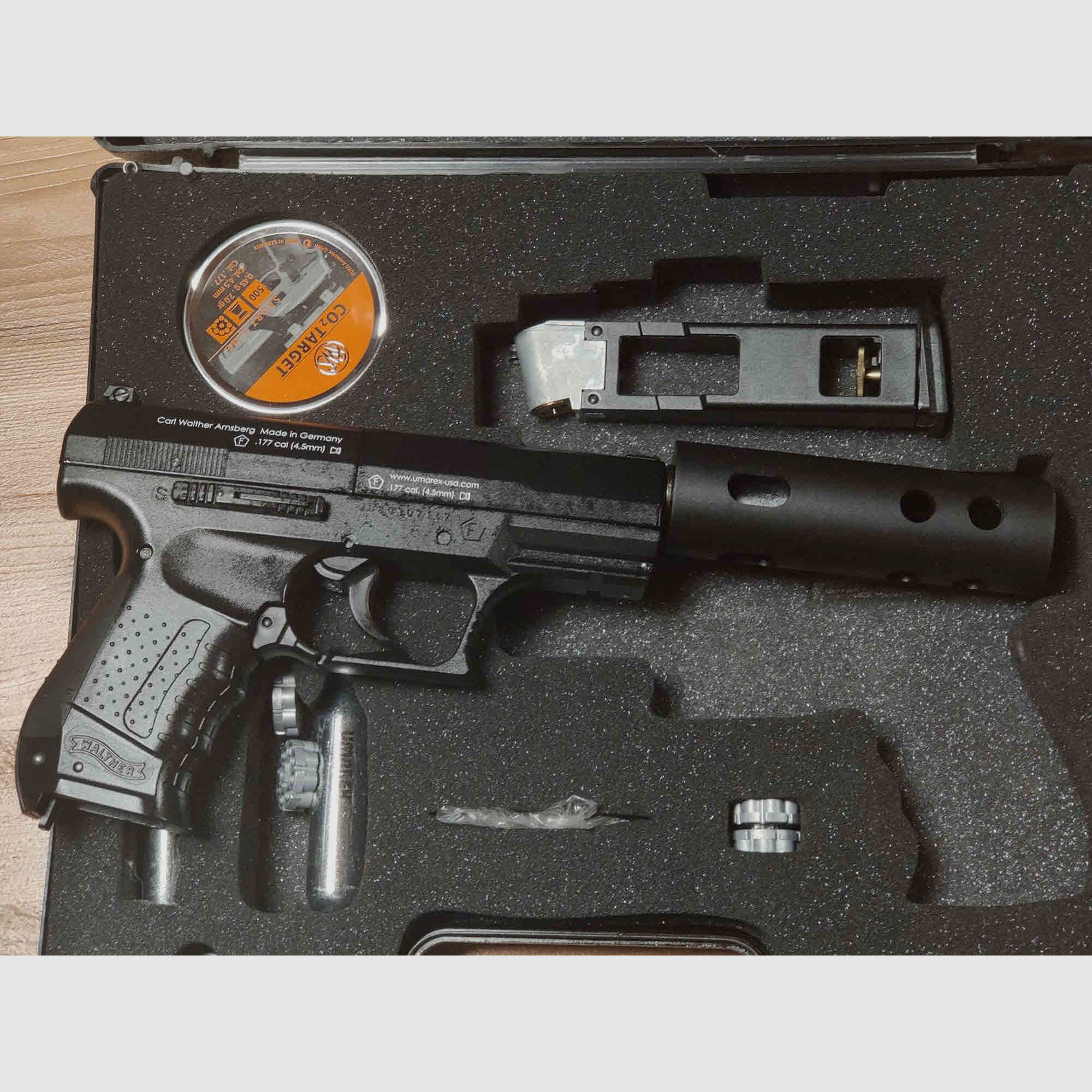 Walther NightHawk 4,5 mm (.177) Diabolo, CO₂, < 3,5 J