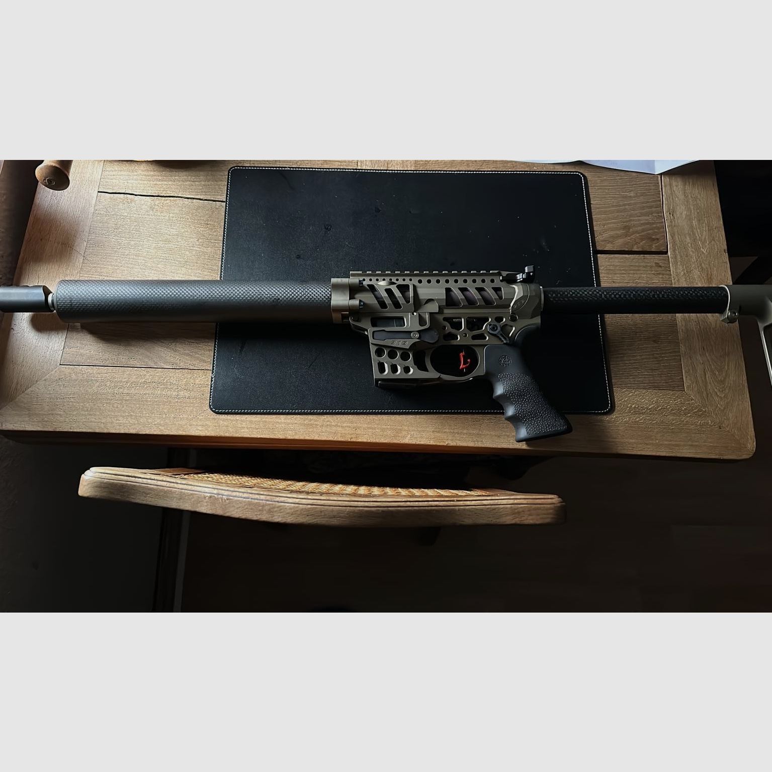 IPSC PCC Schoger Arms 9mm Rifle Büchse 13" Top Zustand AR15 Race Gun keine Hera, Schmeisser, 3G Sports halbautomatische Büchse JP-5 Hyperfire