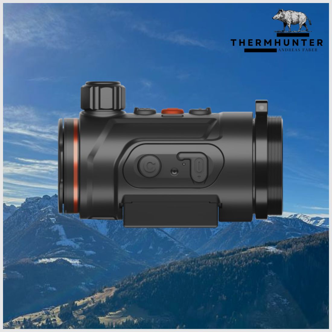 ThermTec Hunt Pro 635 incluant adaptateur appareil de vision thermique