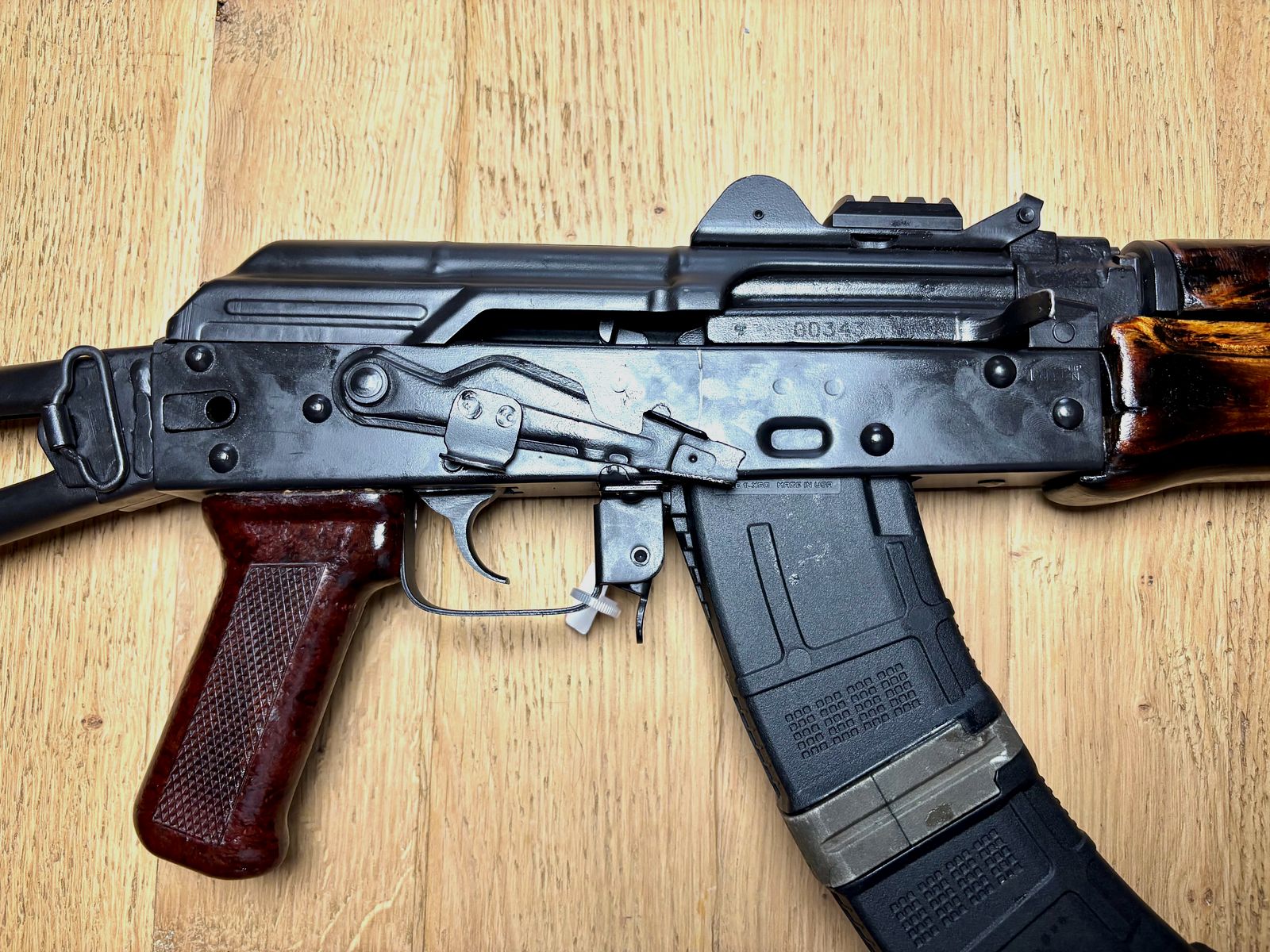 (1423) Pistola semiautomatica AKS - 74 U Cal. 7,62x39 - rara - non AK47 o AK74