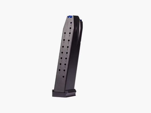 Walther – Chargeur PDP PRO Full Size / PDP Match / PDP Steel Frame Match Cal. 9mm Para, 18 coups avec base en aluminium noir