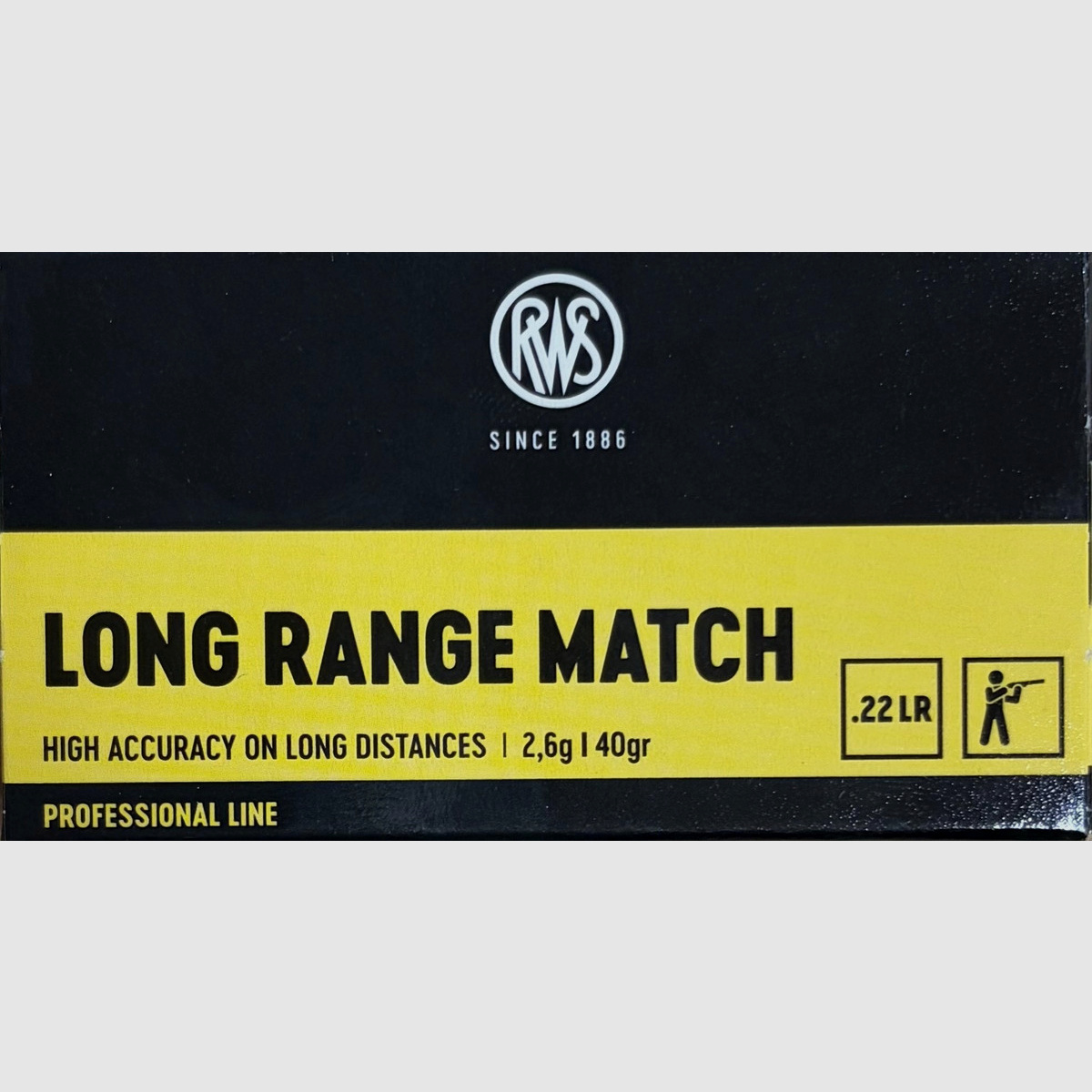 RWS Long Range Match .22lr 40gr - 5000 Schuss