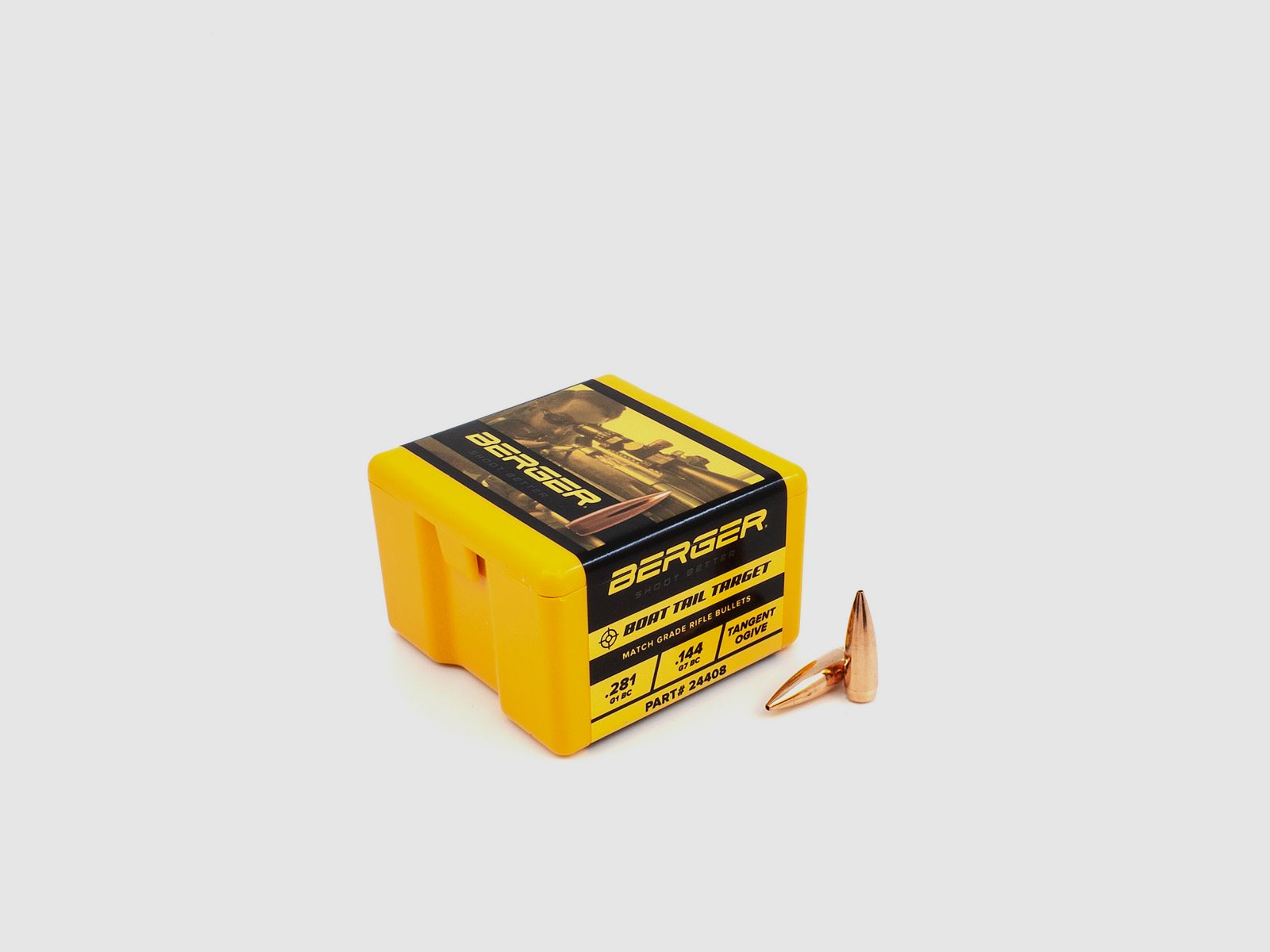Proiettile Berger 6mm/.243 BT Target 65GR 100 pezzi