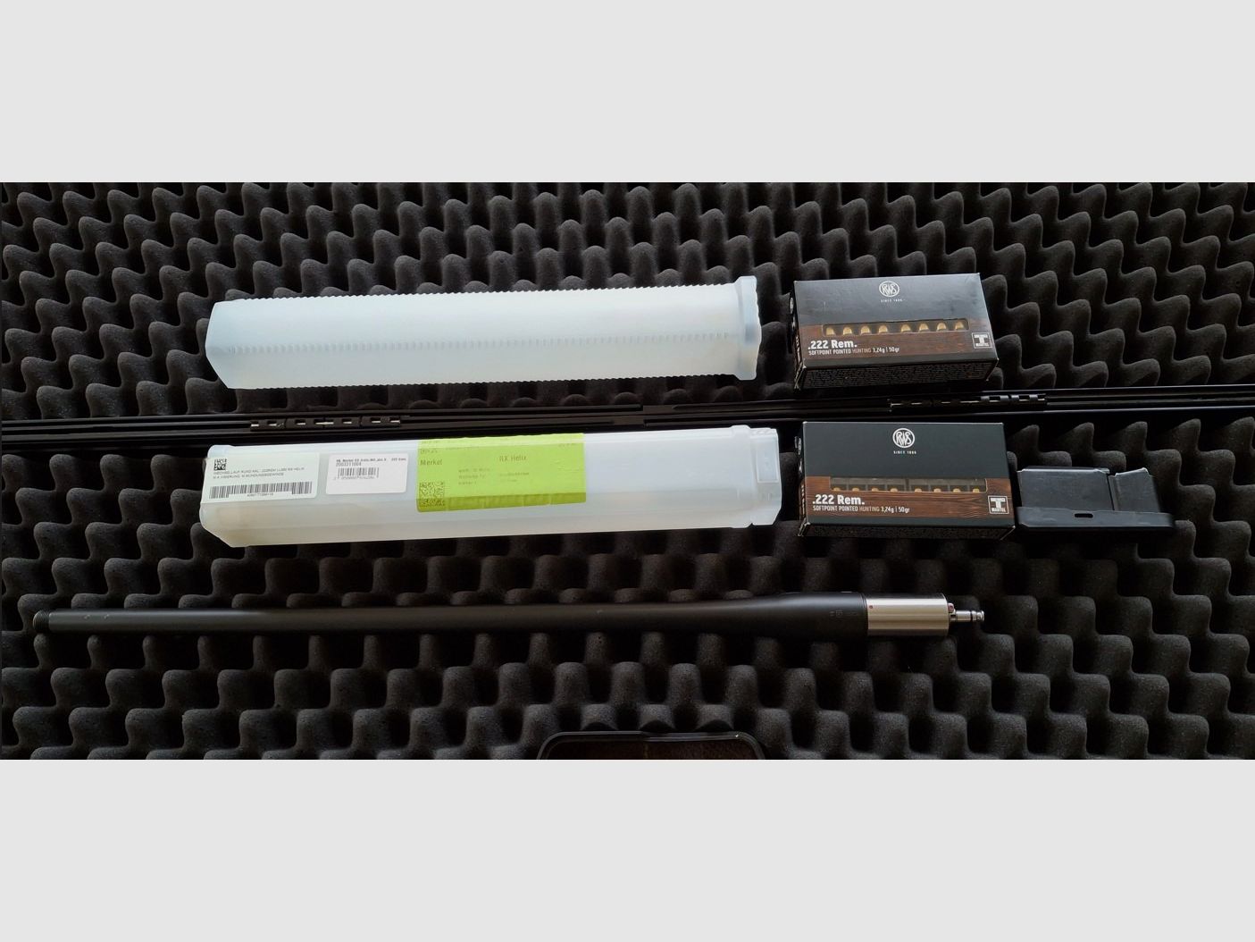 Carabine à répétition Merkel RX Helix avec canon interchangeable