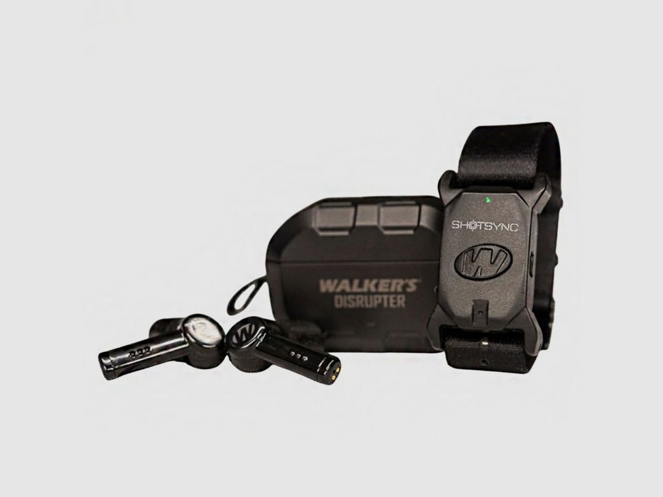 WALKERS GAME EAR SHOTSYNC WEARABLE SHOT TIMER BLACK, image 1 of 6