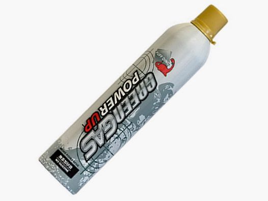 PuffDino Power Up Green Gas für Airsoft Waffen / Paintball Granaten - OHNE Silikon (560ml) 200 psi