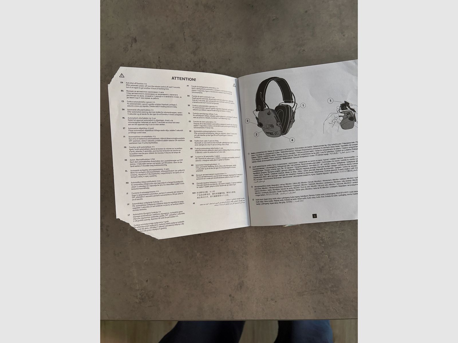 Honeywell 1013530 Howard Leight Impact Sport Ohrenschützer