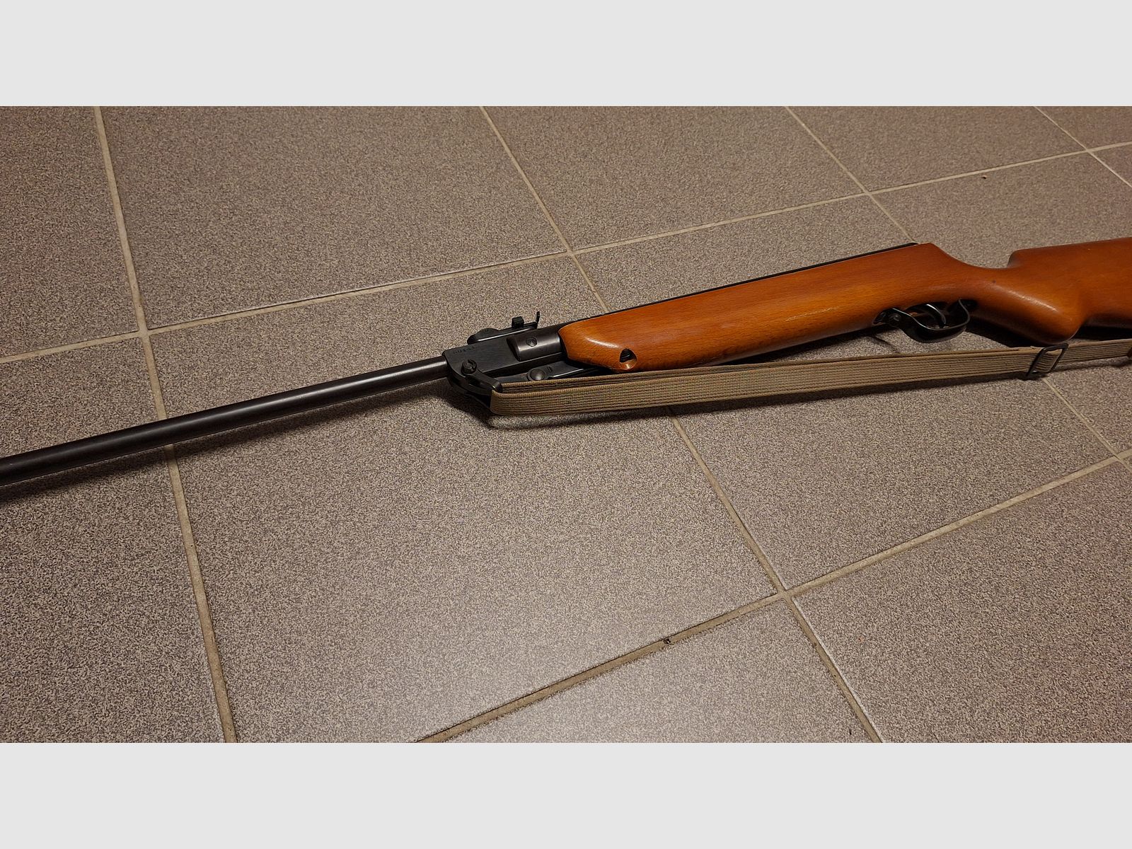 Rifle de aire modelo 303 Haenel Suhl ¡TOP estado de colección!
