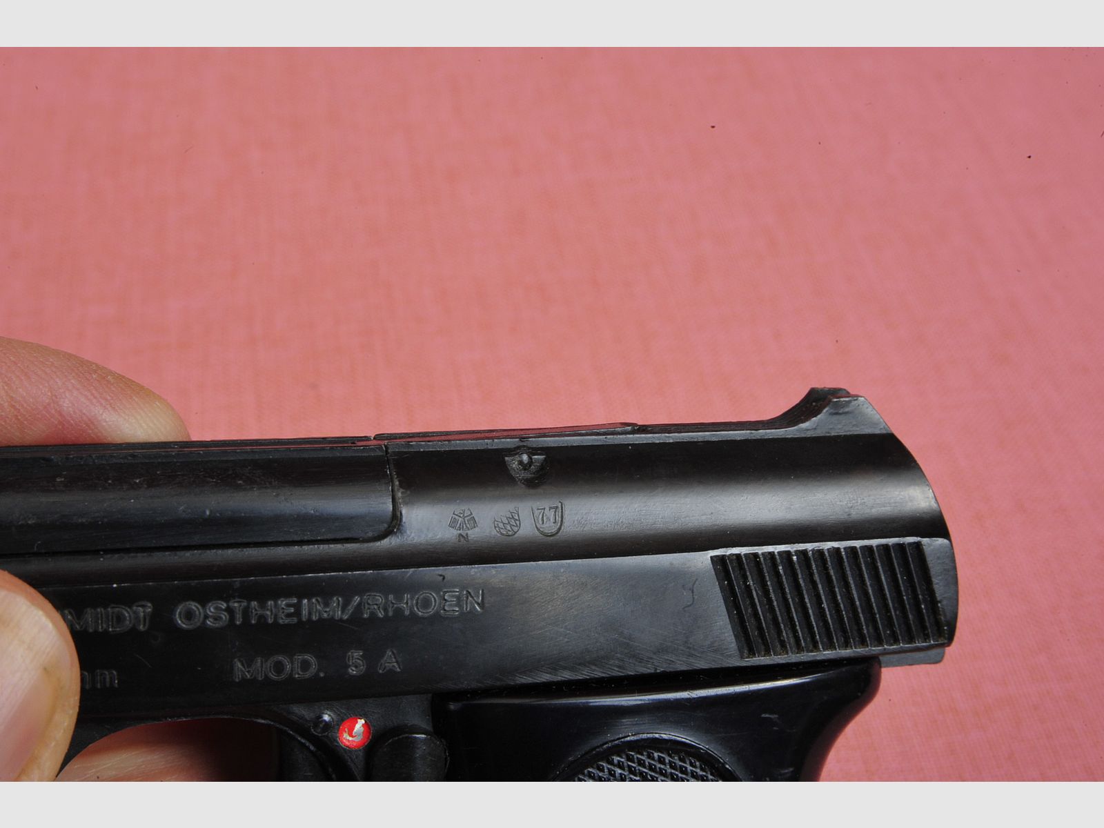 Pistolet à gaz et d’alarme HS Mod. 5A, CAL. 8mm Knall, image 5 sur 5
