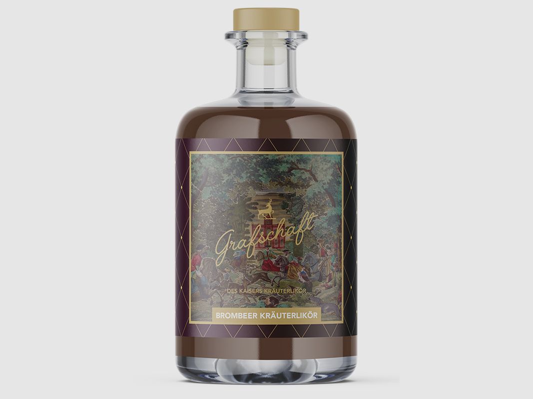 Grafschaft Des Kaisers Kräuterlikör Brombeere