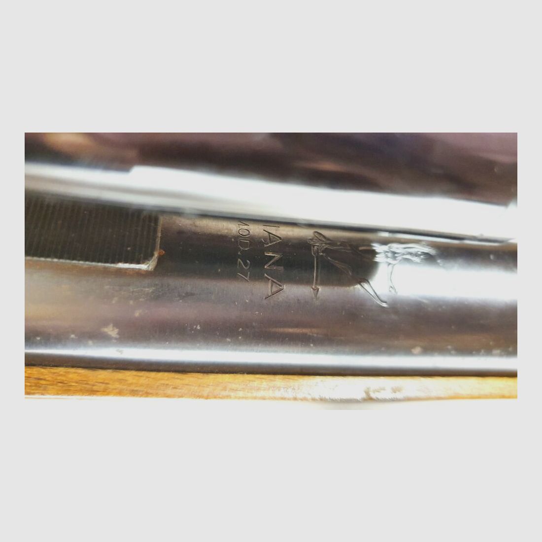 Diana Luftgewehr Diana Mod.27 im Kaliber 4,5mm Diabolo Einzellader, F im Fünfeck